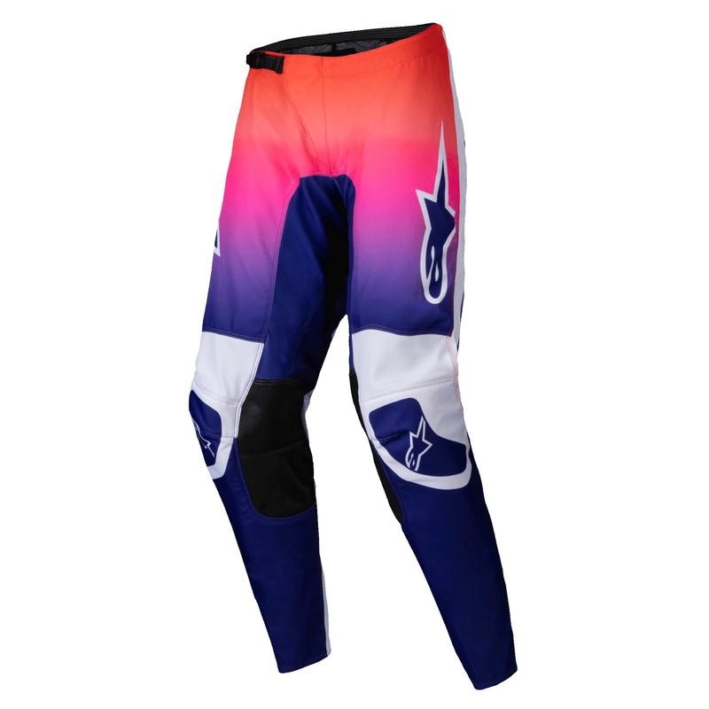 Alpinestars Stella Fluid Wurx Moteriškos motokroso kelnės Multicolor-White