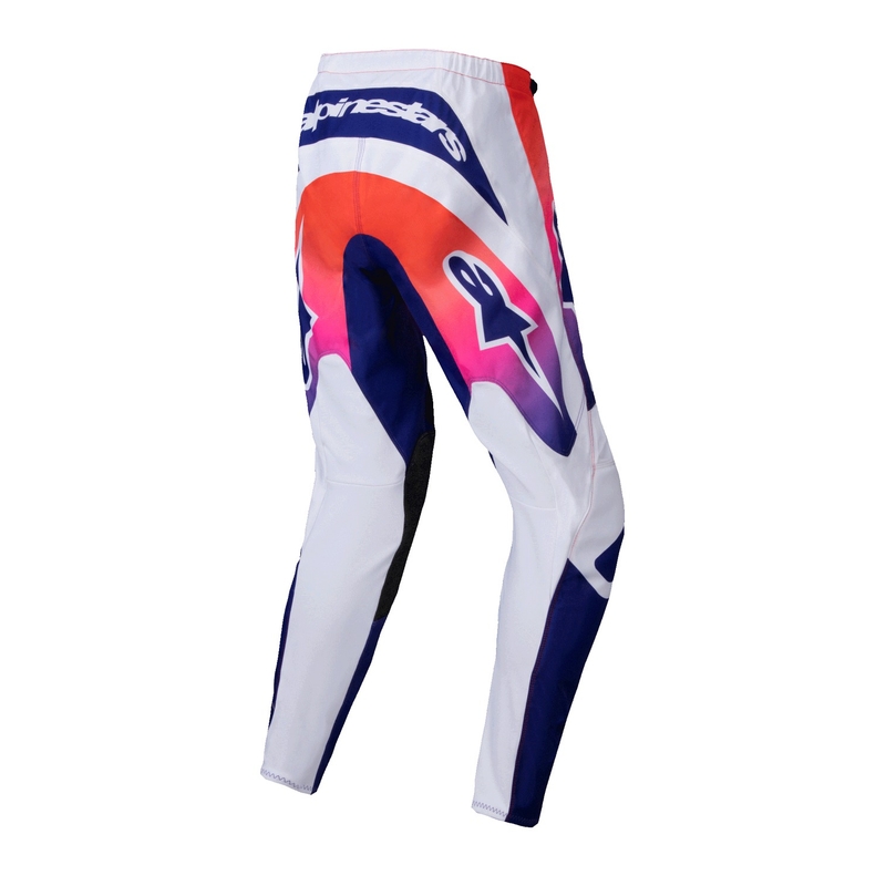 Alpinestars Stella Fluid Wurx Moteriškos motokroso kelnės Multicolor-White
