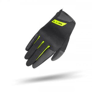 Vaikiškos motociklininko pirštinės Shima One EVO black-fluo yellow