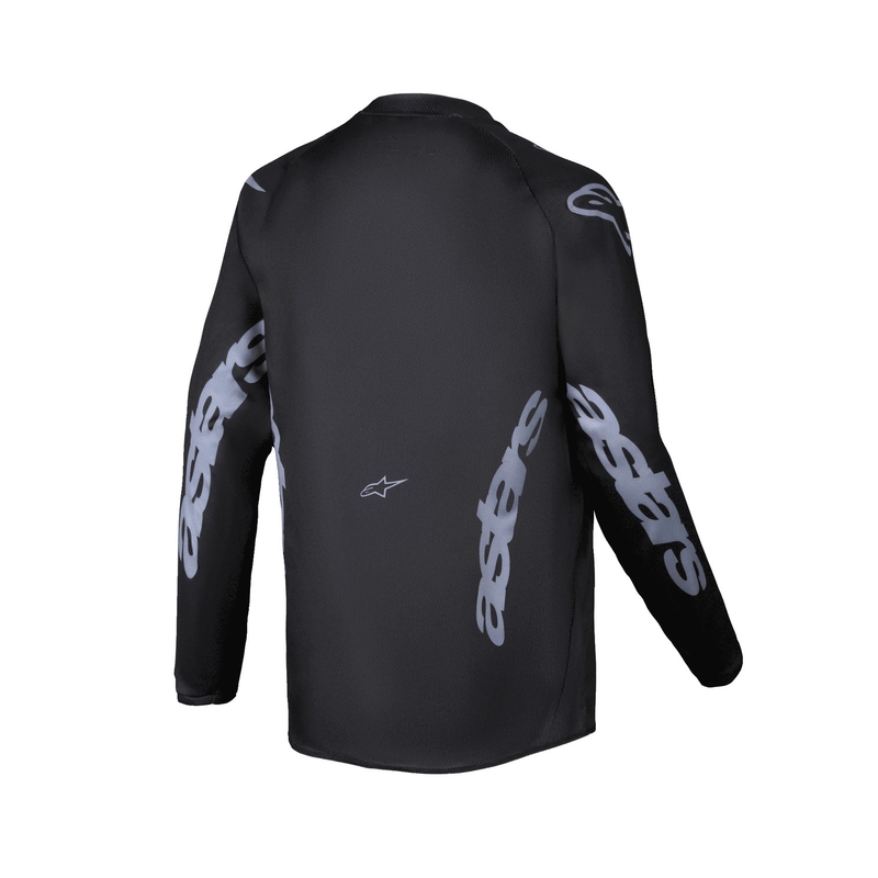 Alpinestars Racer Graphite Vaikų motokroso marškinėliai Black
