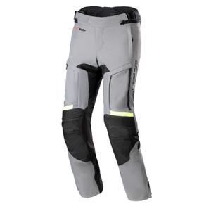 Alpinestars Bogota Pro Drystar 3 Season Grey-Black-Fluo Yellow motociklininko kelnės