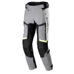 Alpinestars Bogota Pro Drystar 4 Grey-Black-Fluo Yellow motociklininko kelnės