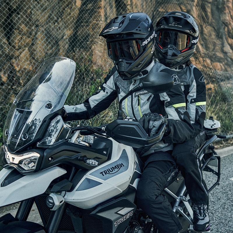 Alpinestars Stella Bogota Pro Drystar 4 sezonų moteriškos motociklininko kelnės Black