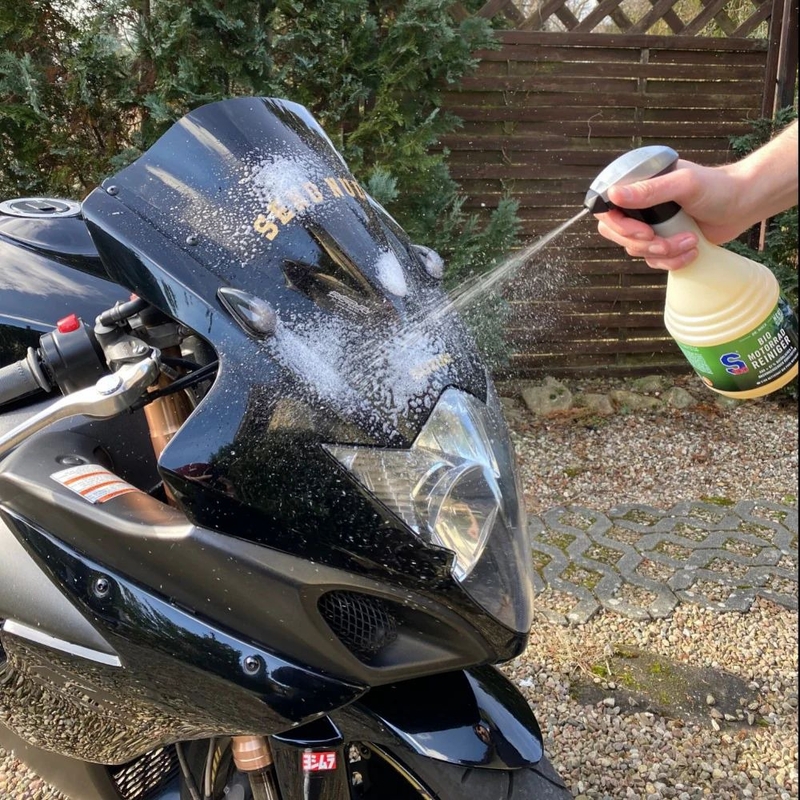 BIO motociklų valiklis S100 Bio Moto Wash 750 ml