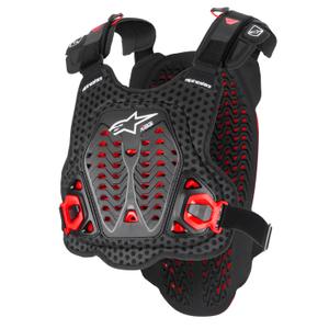 Alpinestars A-5 Plasma juoda-raudona-balta krūtinės apsauga