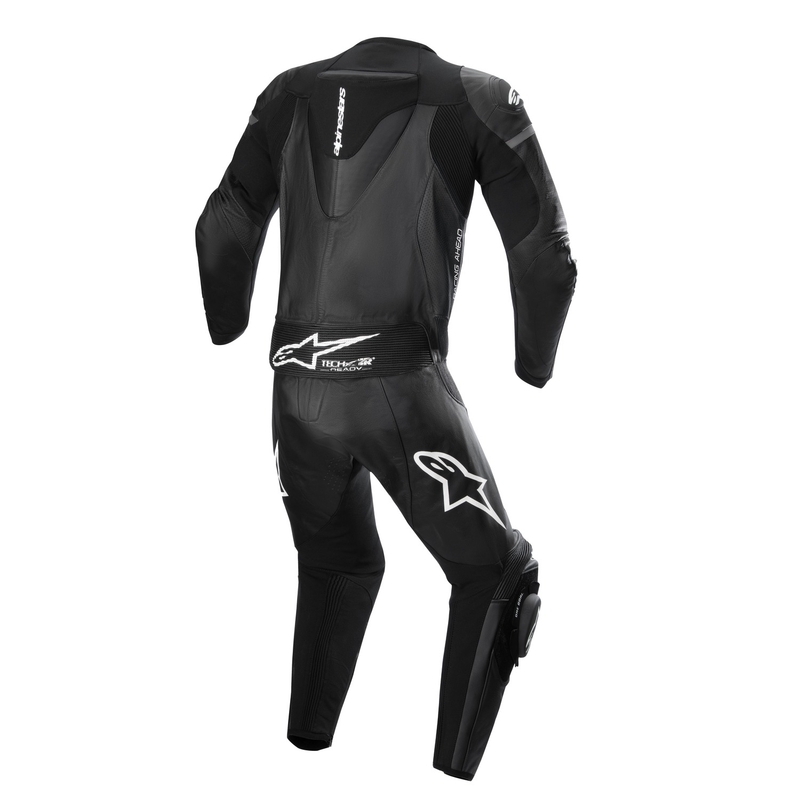 "Alpinestars GP Force Lurv" juodos ir baltos odos dviejų dalių kostiumas