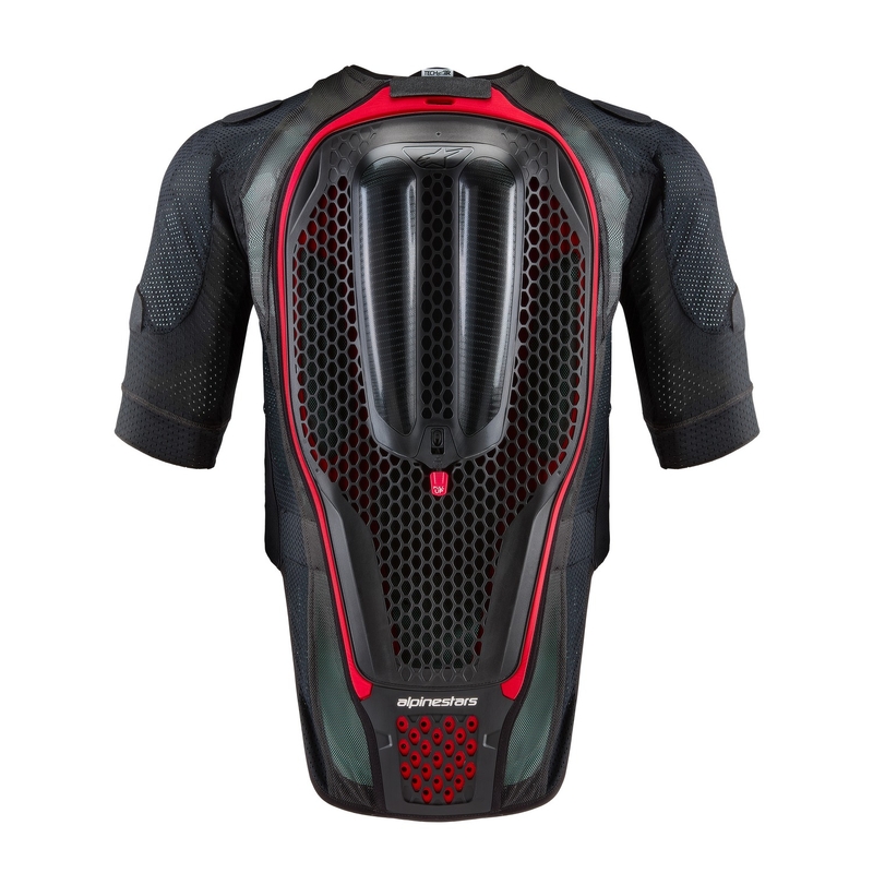 Oro pagalvių liemenė Alpinestars TECH-AIR®7X sistema juoda-raudona išpardavimas