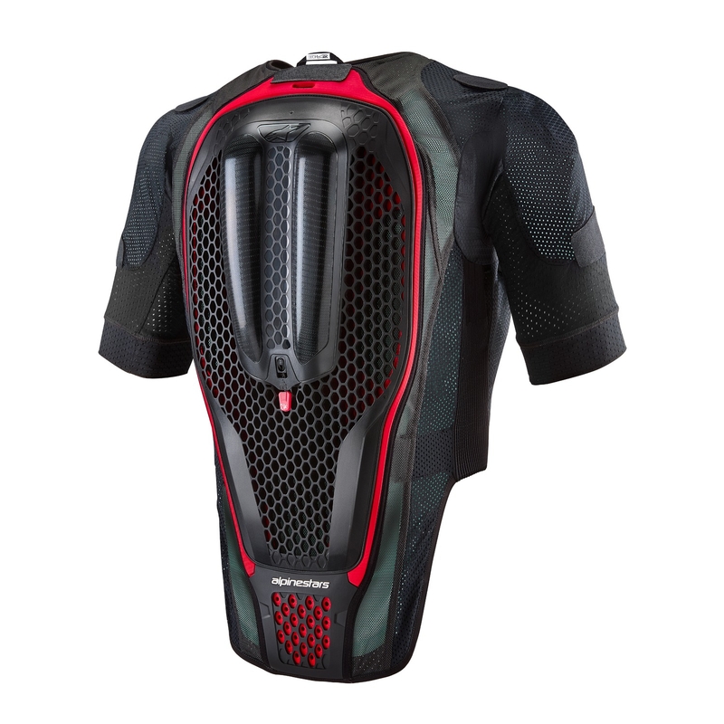 Oro pagalvių liemenė Alpinestars TECH-AIR®7X sistema juoda-raudona išpardavimas