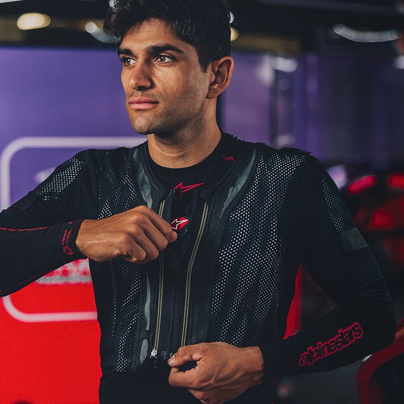 Oro pagalvių liemenė Alpinestars TECH-AIR®7X sistema juoda-raudona išpardavimas