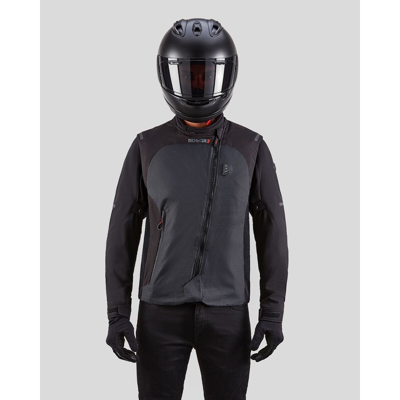 "Alpinestars TECH-AIR®3" sistemos fluo geltonai juoda liemenė su oro pagalvėmis