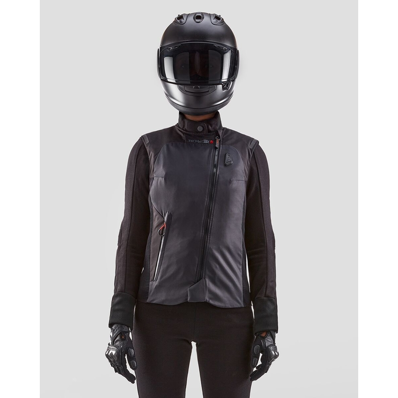 Alpinestars Stella TECH-AIR®3 system moteriška liemenė su oro pagalve juoda-tamsiai pilka