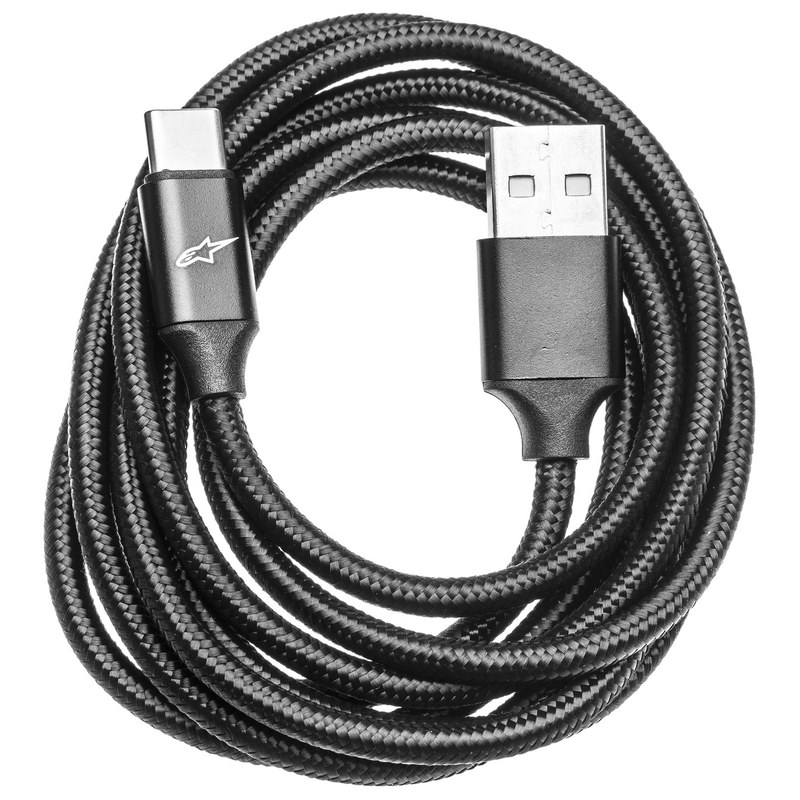 "Alpinestars TECH-AIR®10/3/OFF-ROAD/7X" oro pagalvių sistemoms skirtas pakaitinis USB-C įkrovimo kabelis