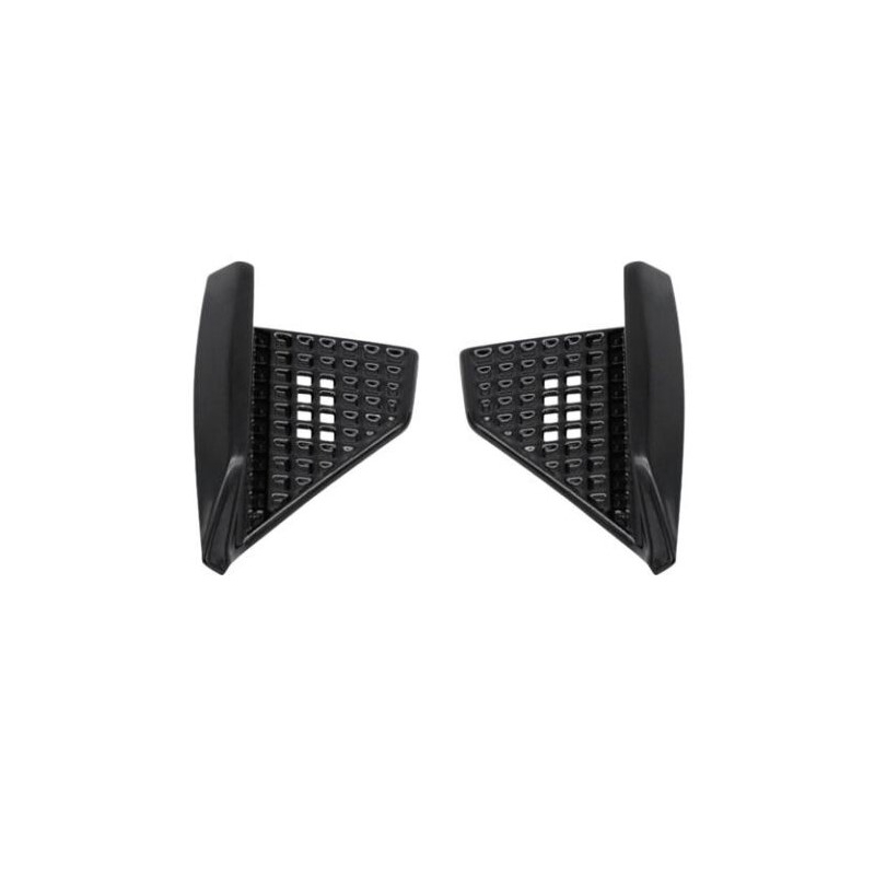 LS2 MX702/MX708 šalmo galinės ventiliacijos dangtelis juodas