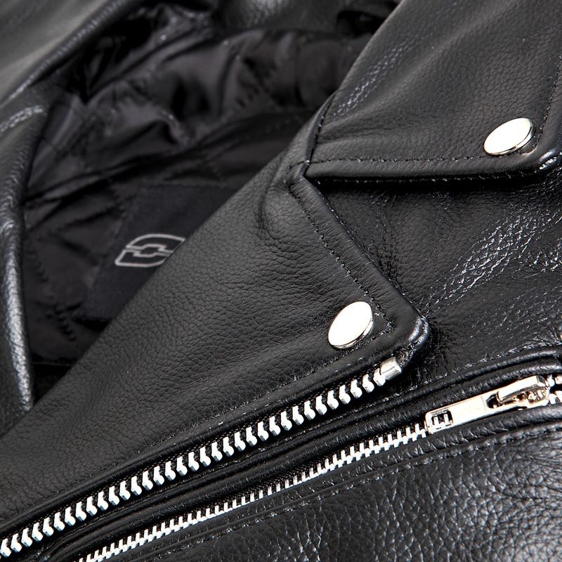 Ozone Ramones Moteriška motociklininko striukė Black