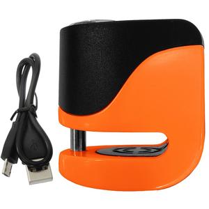 Diskinių stabdžių užraktas su signalizacija KOVIX KS6 oranžinis