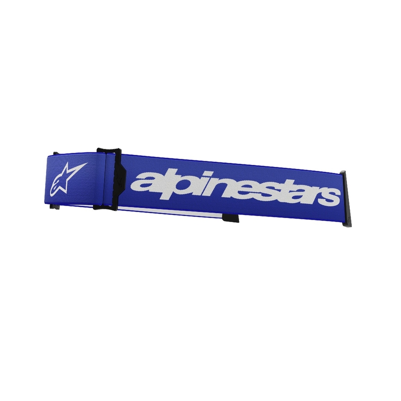 "Alpinestars Supertech/Vision 8" mėlynas/baltas akinių dirželis