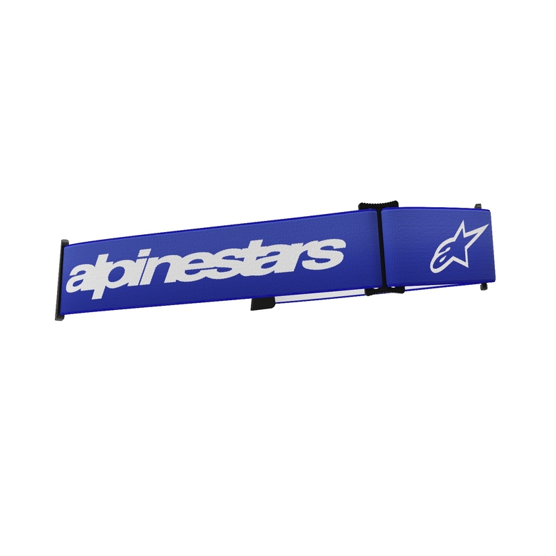 "Alpinestars Supertech/Vision 8" mėlynas/baltas akinių dirželis