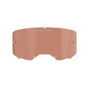 Plexi Alpinestars Vision 8/5/3 oranžinės-rudos spalvos akiniams "Afterburn