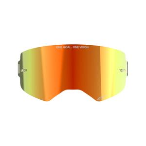 Alpinestars Supertech Absolute Vision™ akinių pleksiglasas veidrodinis raudonas