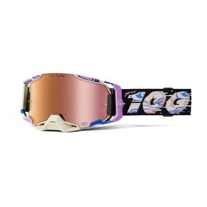 Motokroso akinių rinkinys 100% Armega 2 Le Donut 2 vnt.