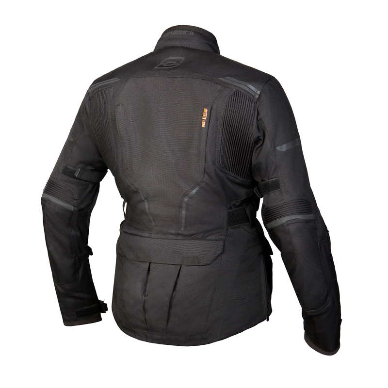 Dámská bunda na motorku Ozone Explorer II černá výprodej