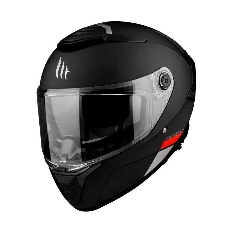 Uždaras motociklo šalmas MT FF118SV Thunder 4 SV juodas matinis - II kokybės - II. kokybė