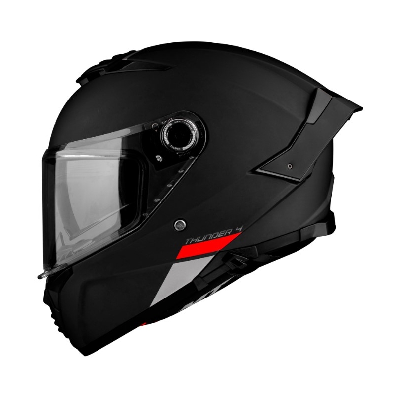 Uždaras motociklo šalmas MT FF118SV Thunder 4 SV juodas matinis - II kokybės - II. kokybė