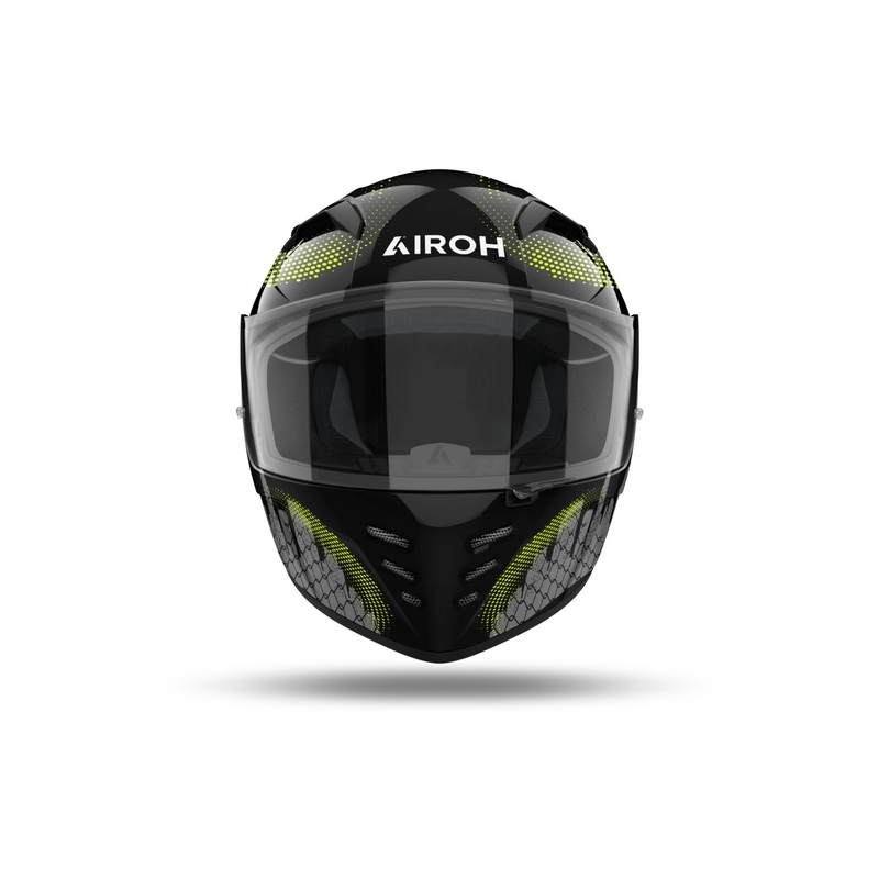 Integruotas motociklininko šalmas Airoh CONNOR Gamer black-grey-fluo yellow