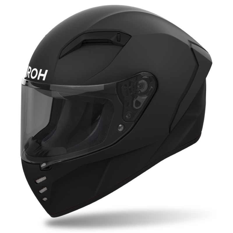 Integruotas motociklininko šalmas Airoh CONNOR Spalva juoda matinė