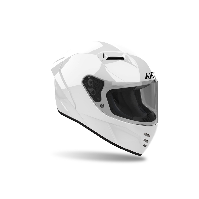 Integruotas motociklininko šalmas Airoh CONNOR Spalva balta