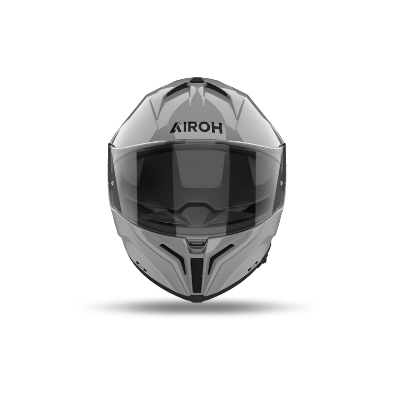 Integruotas motociklininko šalmas Airoh MATRYX Spalva šviesiai pilka