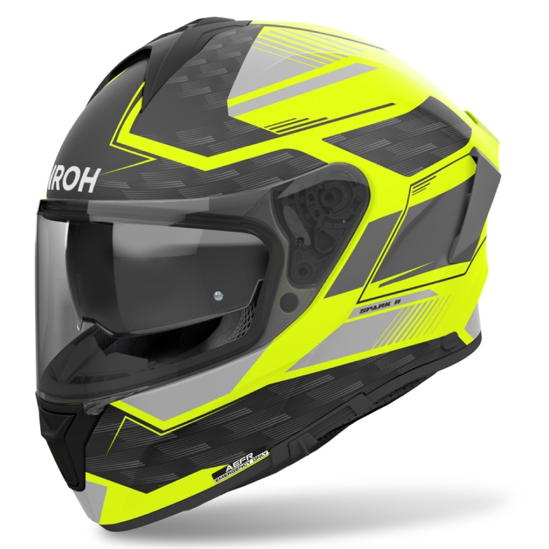 Integrální helma na motorku Airoh SPARK 2 Zenith matná žlutá