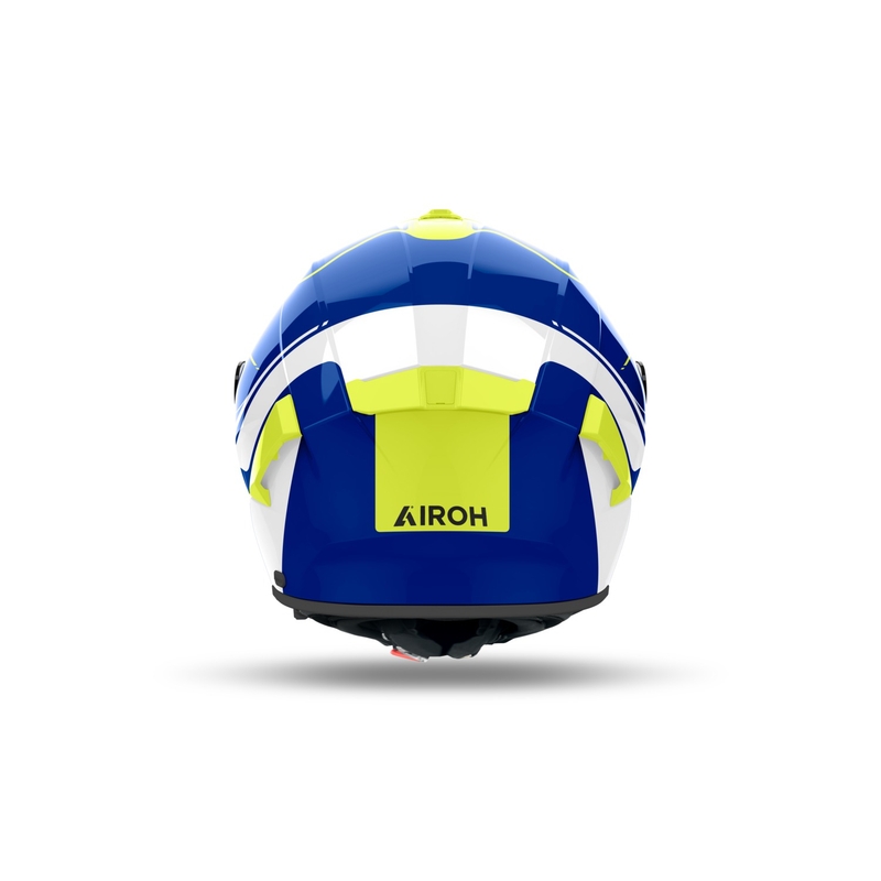 Integrální helma na motorku Airoh SPARK 2 Chrono lesklá modro-žlutá
