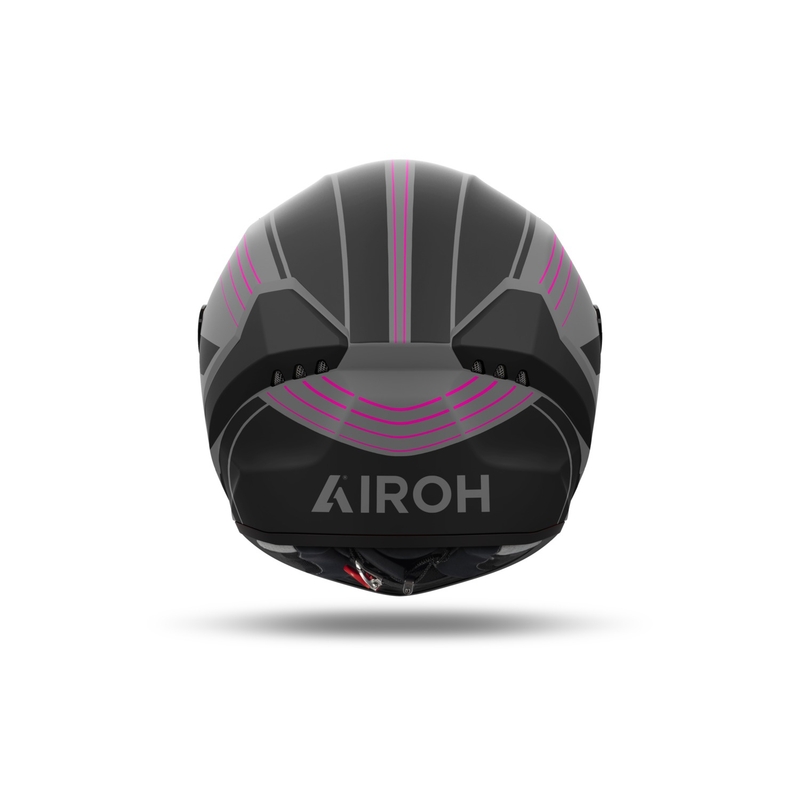 Integruotas motociklininko šalmas Airoh CONNOR Achieve matinis rožinis