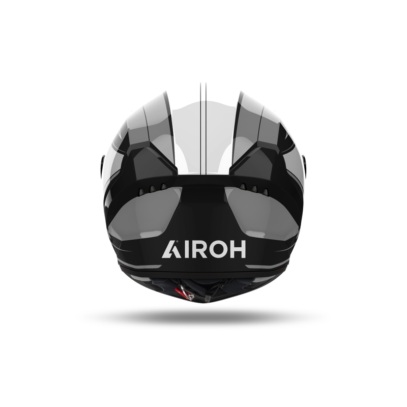 Integruotas motociklininko šalmas "Airoh CONNOR Dunk" blizgiai juodas