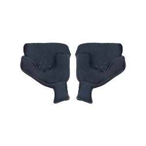 Vidinės skruostų pagalvėlės šalmams "Airoh J110" juodos spalvos