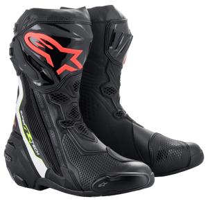 "Alpinestars Supertech R" juodai-baltai-raudonai-gelsvi motociklininko batai