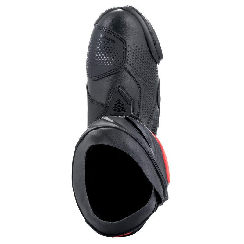 "Alpinestars Supertech R" juodai-baltai-raudonai-gelsvi motociklininko batai