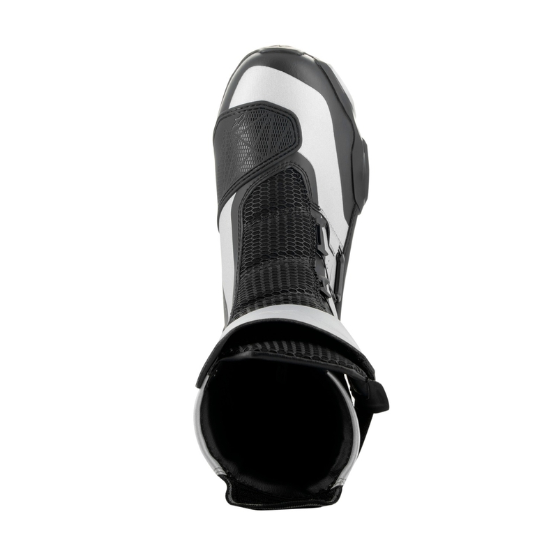 Alpinestars SP-X BOA motociklininko batai juodos ir sidabrinės spalvos
