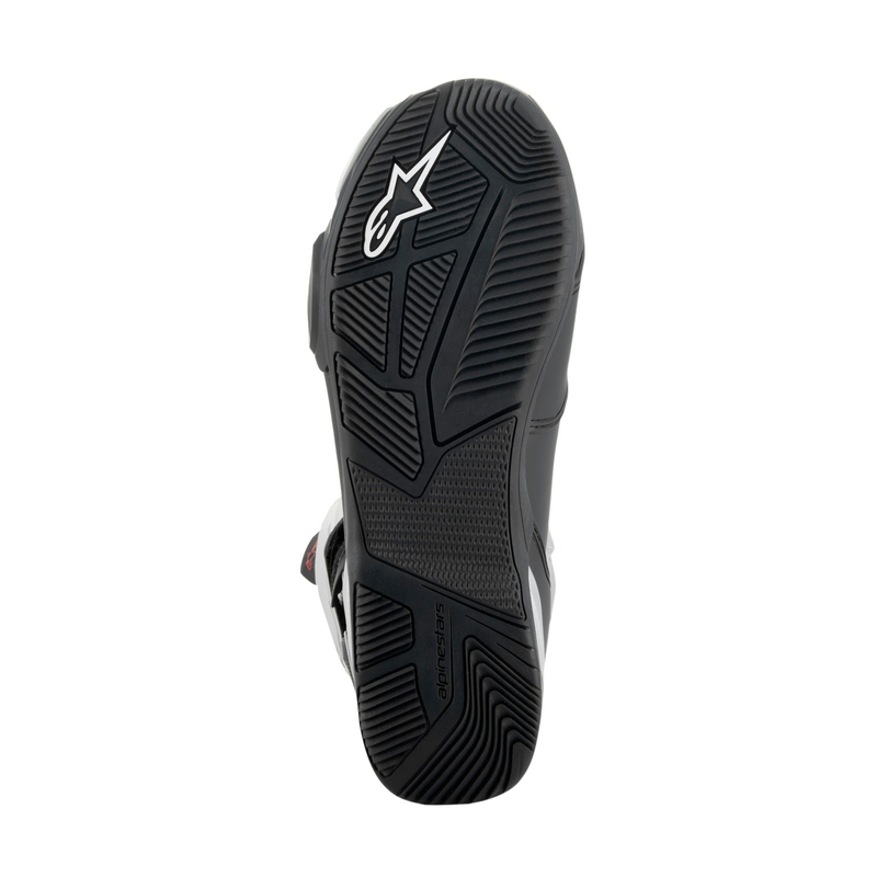 Alpinestars SP-X BOA motociklininko batai juodos ir sidabrinės spalvos