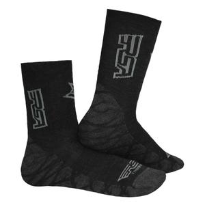 RSA Allride Merino kojinės tamsiai pilkos