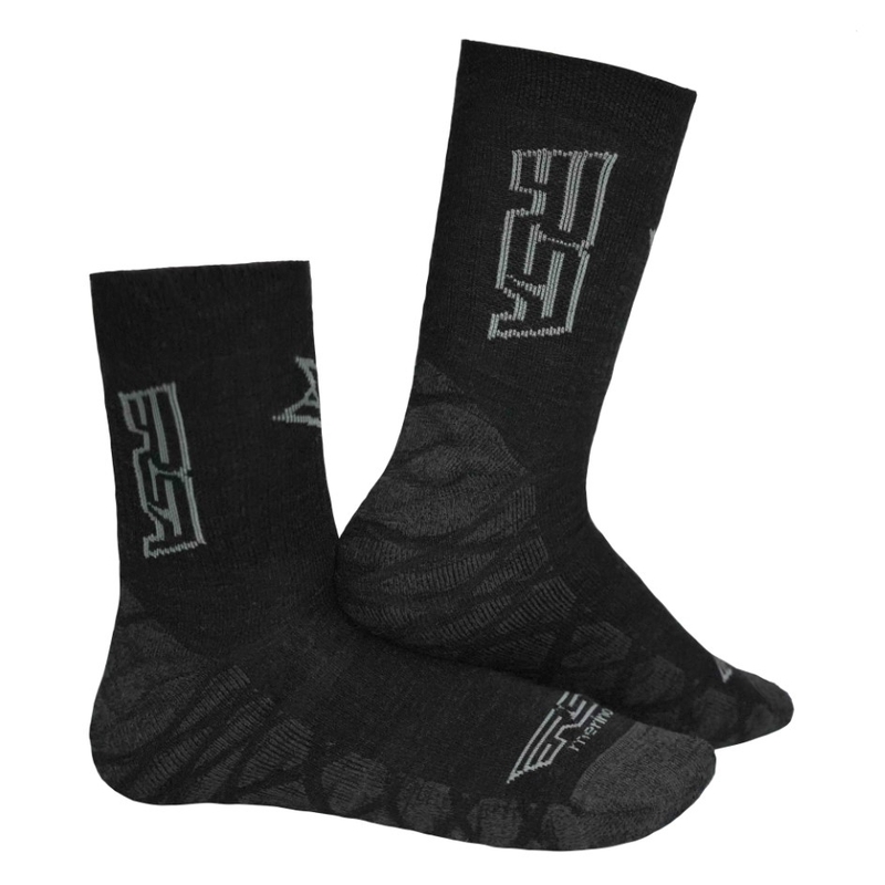 RSA Allride Merino kojinės tamsiai pilkos