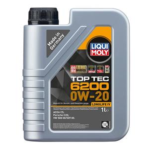 LIQUI MOLY Top Tec 6200 0W-20 sintetinė variklinė alyva 1 l