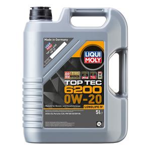 LIQUI MOLY Top Tec 6200 0W-20 sintetinė variklinė alyva 5 l