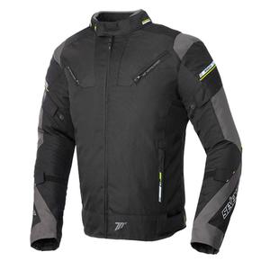 Motociklininko striukė SEVENTY DEGREES SD-JR69 black-fluo yellow