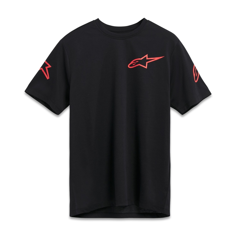 Marškinėliai Alpinestars Shouldered Performance black
