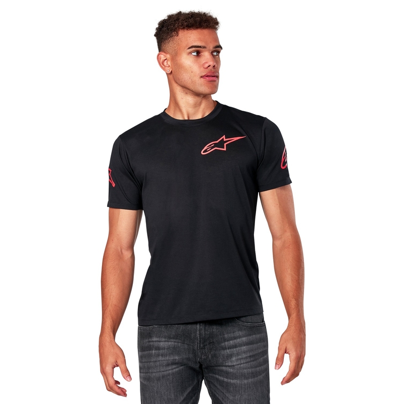Marškinėliai Alpinestars Shouldered Performance black