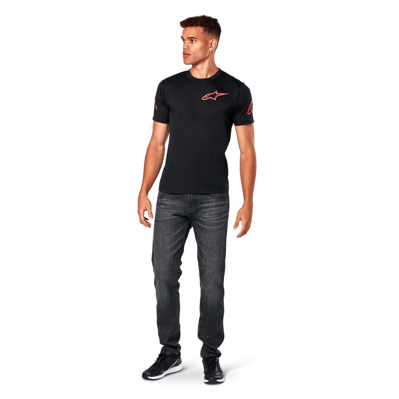 Marškinėliai Alpinestars Shouldered Performance black