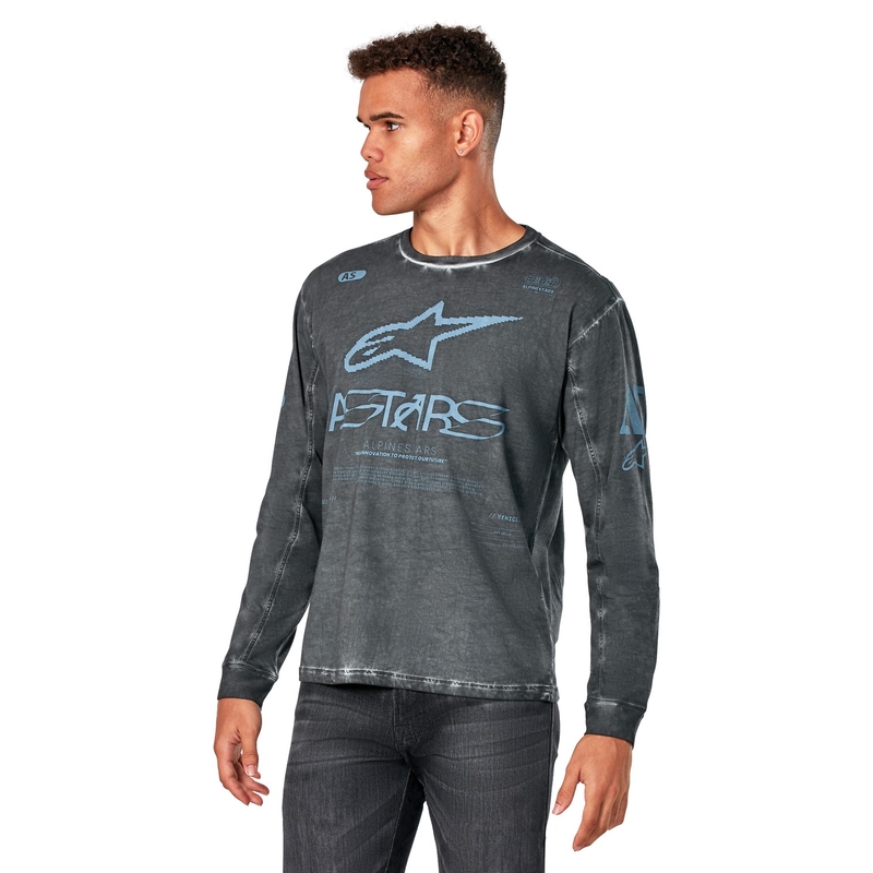 Tričko s dlouhým rukávem Alpinestars Nook Knit tmavě šedé