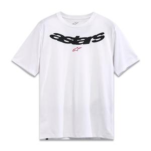 Marškinėliai Alpinestars Elliptic CSF white